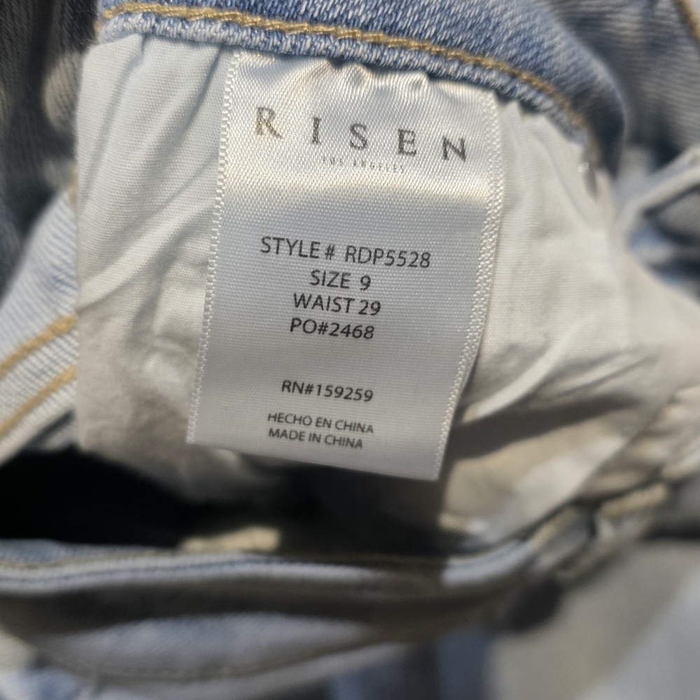 Risen Jeans EUC Beige Cargo Pants Waist 32 Iseam 28 - Picture 4 of 5